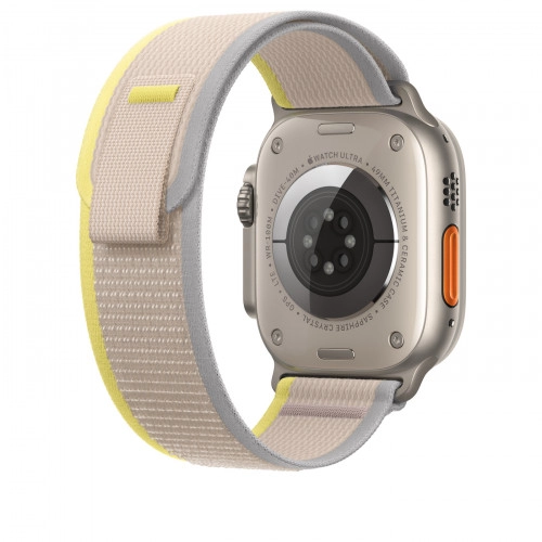Ремешок Trail Loop для Apple Watch Ultra, желтый/белый